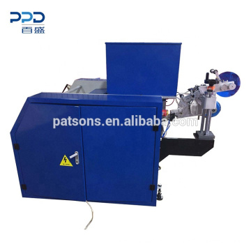 Good price electric 4KW automatic cling wrap film dotted label rewinder machine
